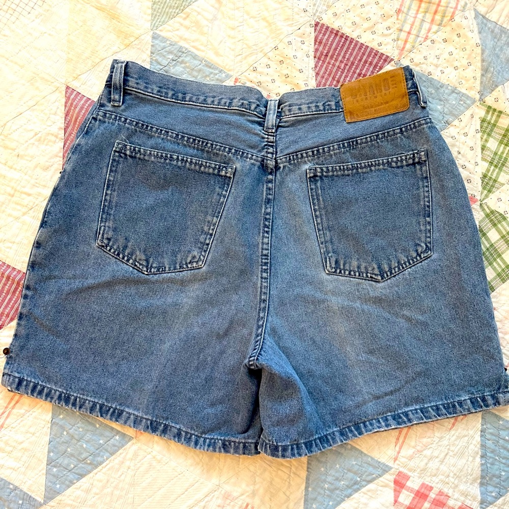 Vintage Gitano high rise mom jean shorts